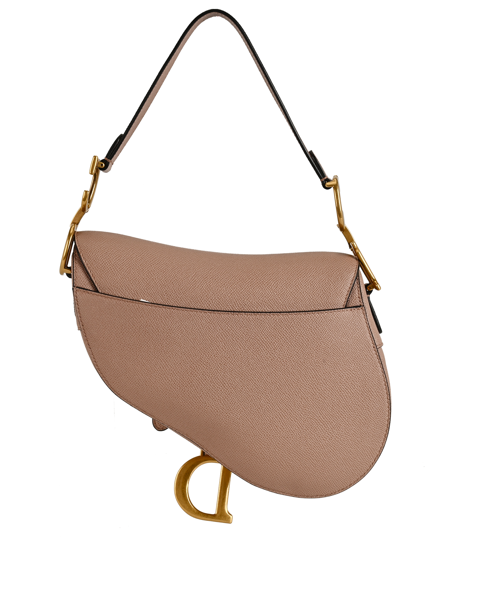 Saddle Bag, &pound;2,100, Handbags, Pink, Leather, Back view